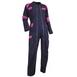 Combinaison de travail femme double zip Orge LMA