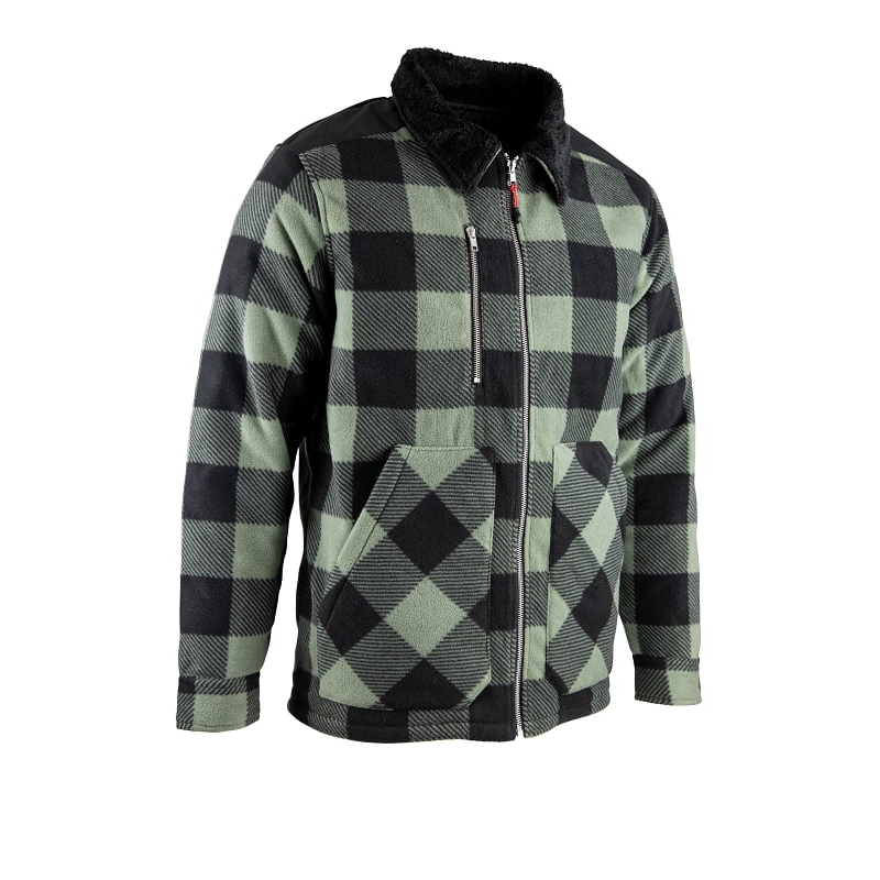Surchemise matelassée chaude pour homme Sureau LMA
