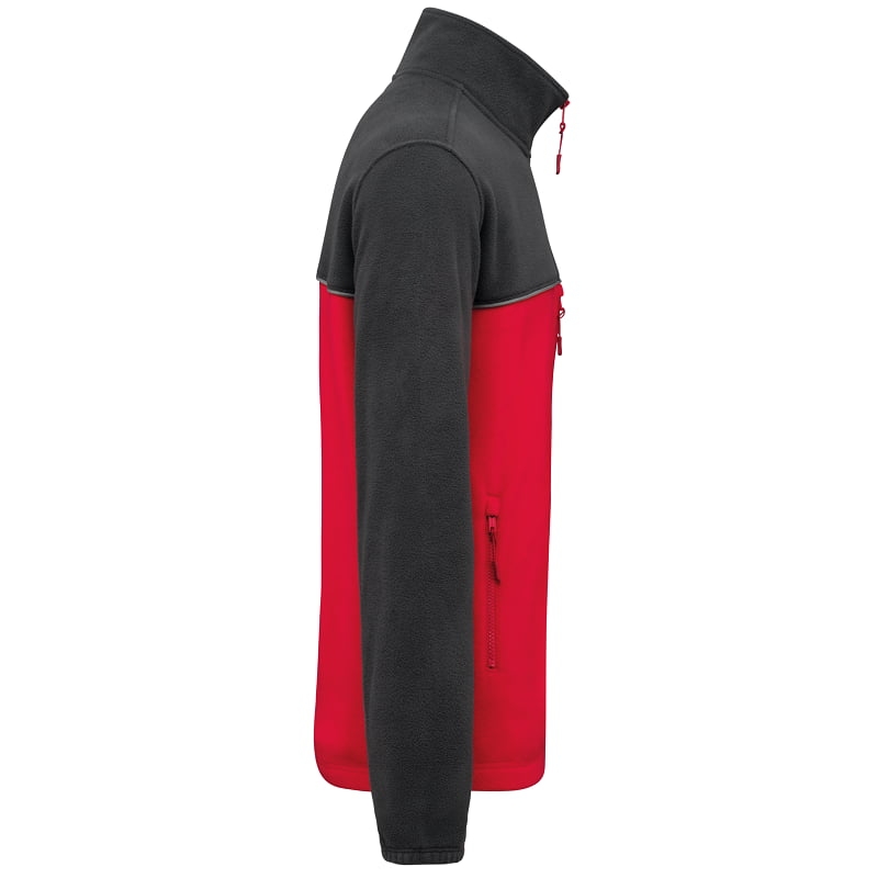 Veste micropolaire bicolore antiboulochage WK904 Kariban