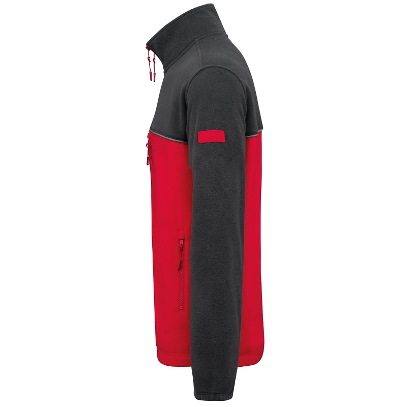 Veste micropolaire bicolore antiboulochage WK904 Kariban