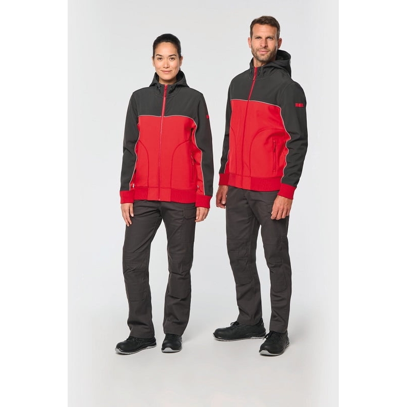 Softshell de travail bicolore 3 couches WK450 Kariban