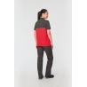 Polo de travail unisexe antiboulochage bicolore WK210 Kariban