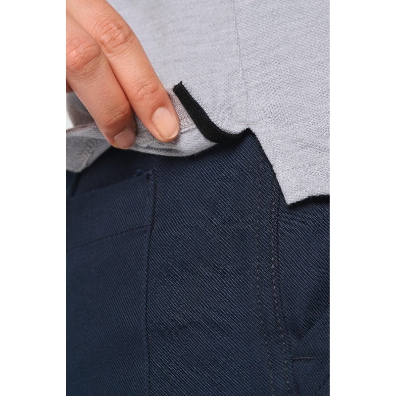 Polo de travail femme bicolore antiboulochage WK271 Kariban