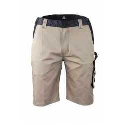 Short de Travail bicolore stretch Chiron beige LMA