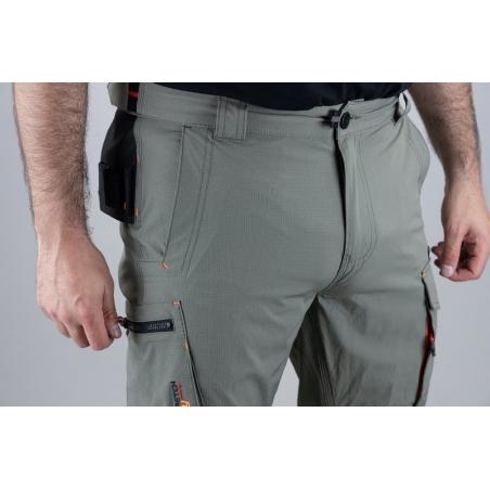 Pantalon de travail stretch Khaki Seisme LMA
