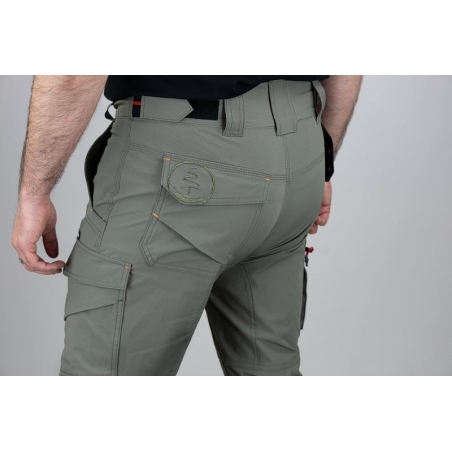Pantalon de travail stretch Khaki Seisme LMA