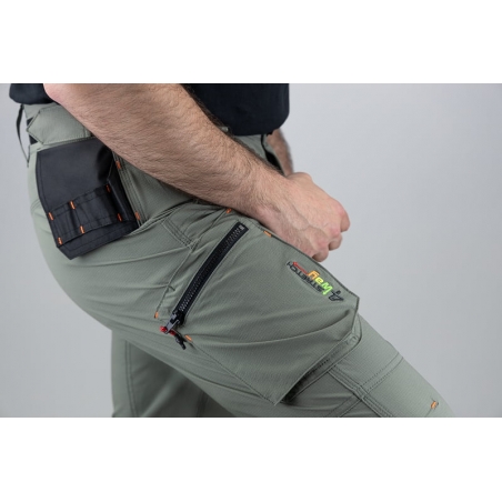 Pantalon de travail stretch Khaki Seisme LMA