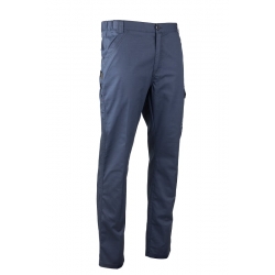 Pantalon de travail multipoches bleu marine Rhyolite LMA
