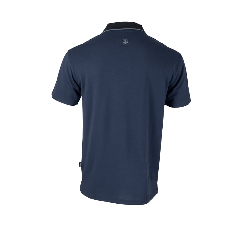 Polo professionnel de travail bleu marine Golfe LMA