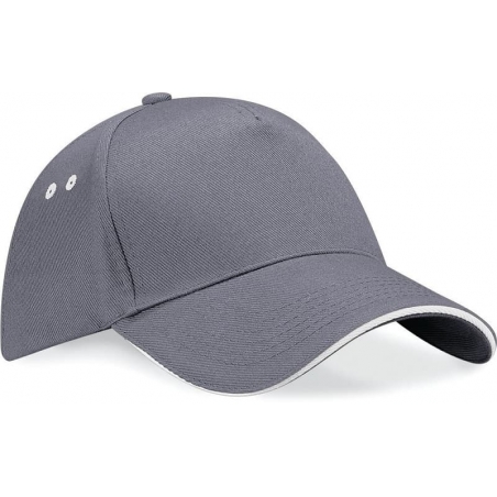 Casquette de travail bicolore 5 panneaux pour pros B15C Casquette de travail bicolore 5 panneaux pour pros B15C