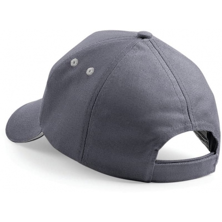 Casquette de travail bicolore 5 panneaux pour pros B15C Casquette de travail bicolore 5 panneaux pour pros B15C