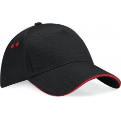 Casquette de travail bicolore 5 panneaux pour pros B15C