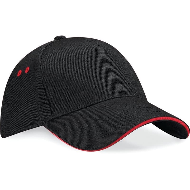 Casquette de travail bicolore 5 panneaux pour pros B15C