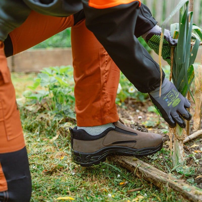 Chaussures de travail sans lacet légère Solidur Alez