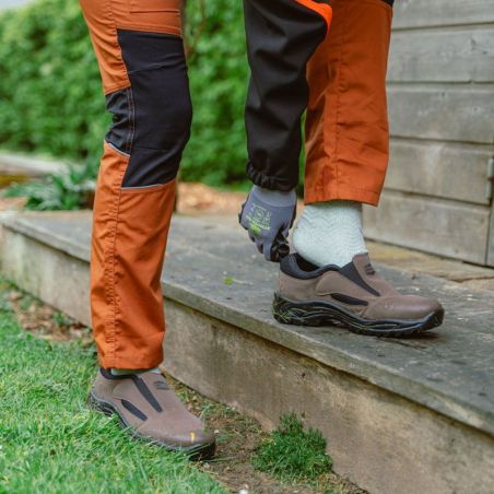 Chaussures de travail sans lacet légère Solidur Alez