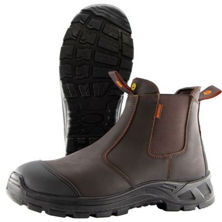 Bottines de sécurité S7S en cuir multi usages Solidur Appaloosa