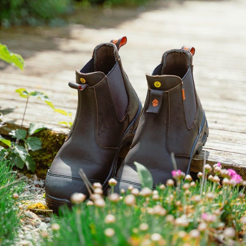 Bottines de sécurité S7S en cuir multi usages Solidur Appaloosa