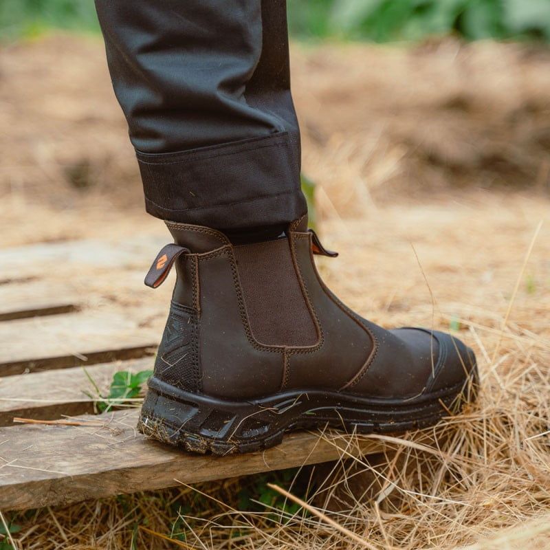 Bottines de sécurité S7S en cuir multi usages Solidur Appaloosa