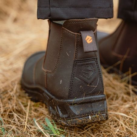 Bottines de sécurité S7S en cuir multi usages Solidur Appaloosa