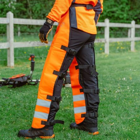 Jambières de débroussaillage pour élageur, jardinier, paysagiste Solidur