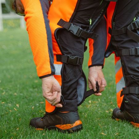 Jambières de débroussaillage pour élageur, jardinier, paysagiste Solidur