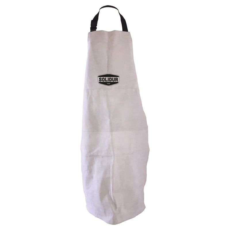 Tablier de débroussaillage en cuir Solidur
