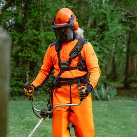 Casque forestier ventilé Solidur CA08 idéal bûcheron élagueur