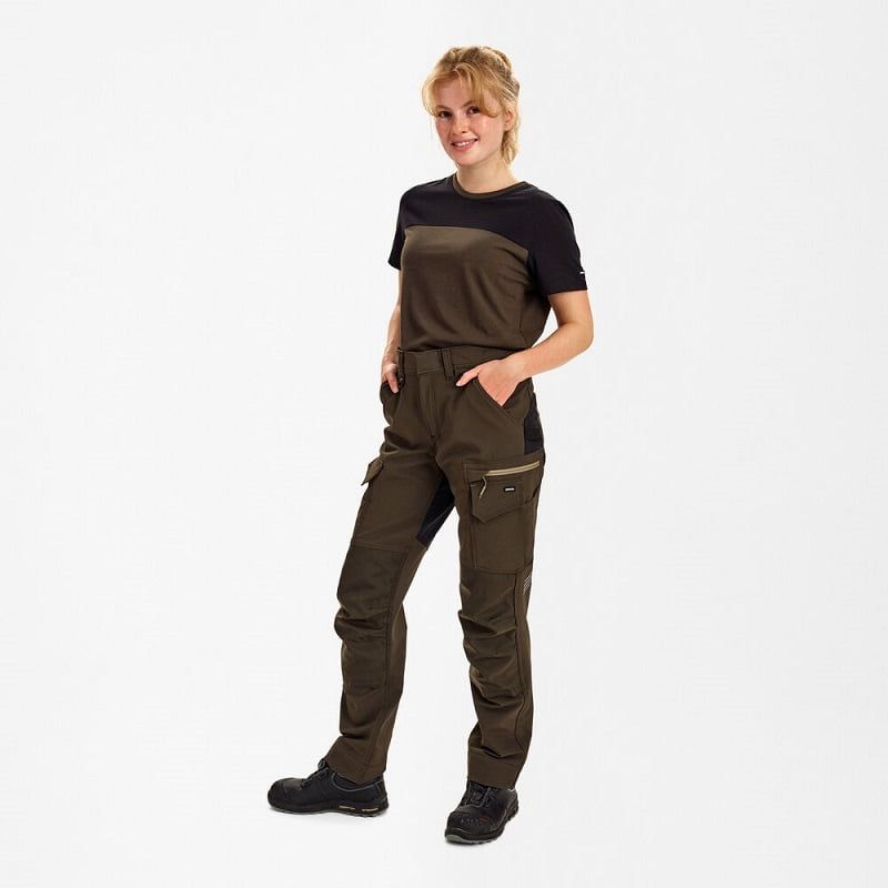 Pantalon stretch 4 sens multipoches femme Entire 2341 Engel