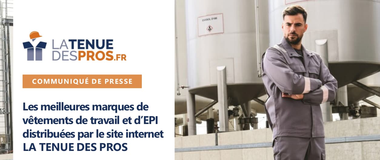 Communiqué de presse du site La Tenue des Pros pour son lancement